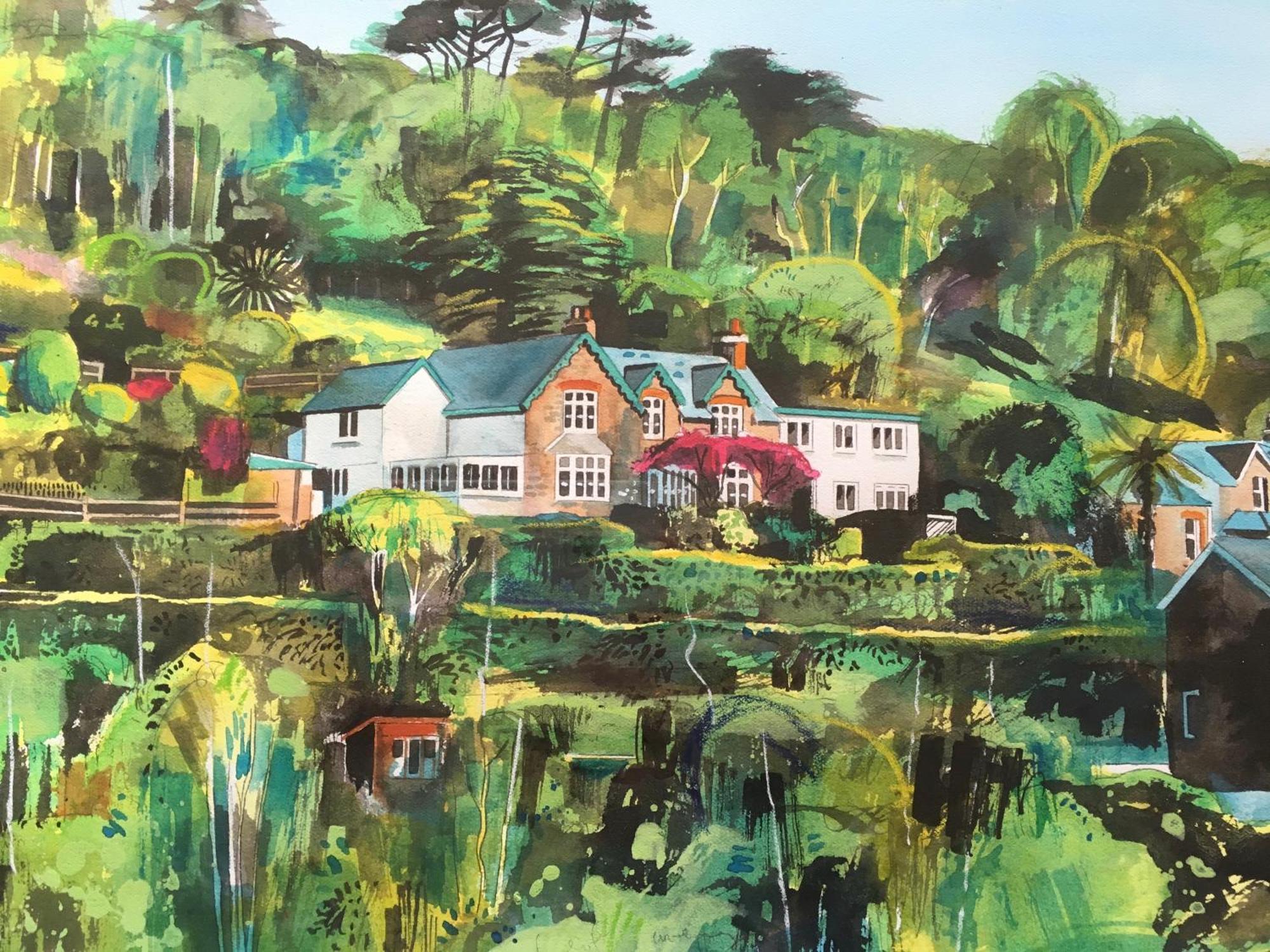Pine Lodge Lynton Bagian luar foto
